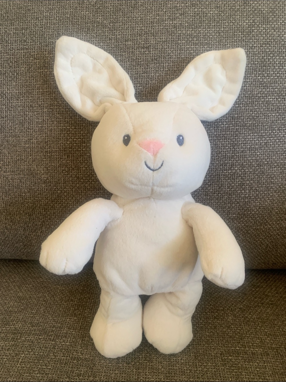 Gund Baby Bunny Flora Handheld Peek-A-Boo Plush Stuffed Animal Toy 13”
